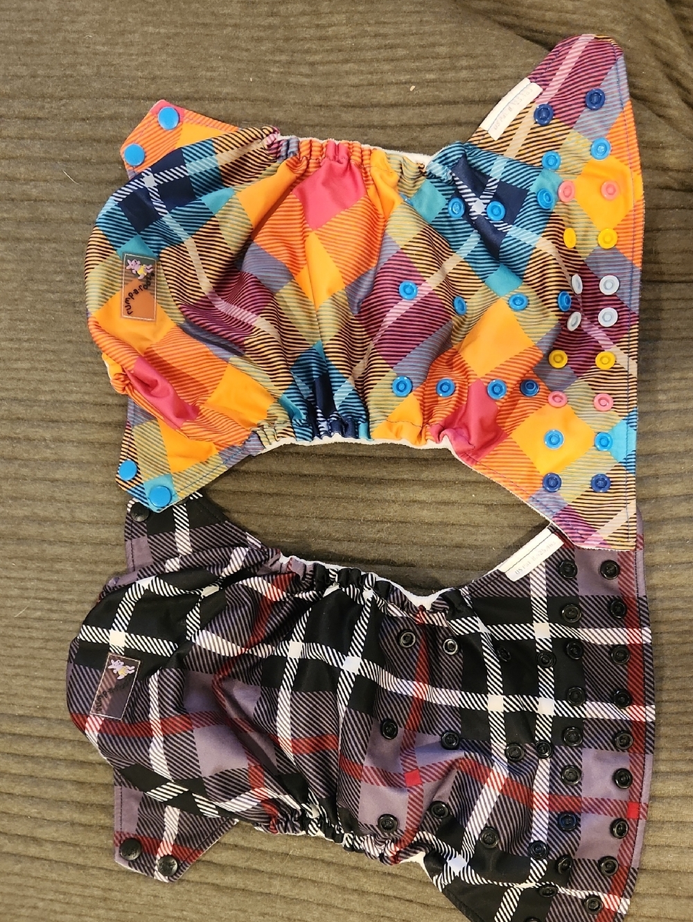 Rumparooz OS Pocket Diaper Plaid